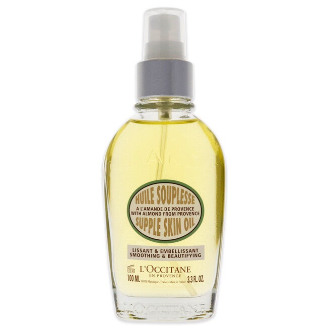 Almond Supple Skin Oil by LOccitane for Unisex - 3.4 oz Body Oil, NA, alternate image number null