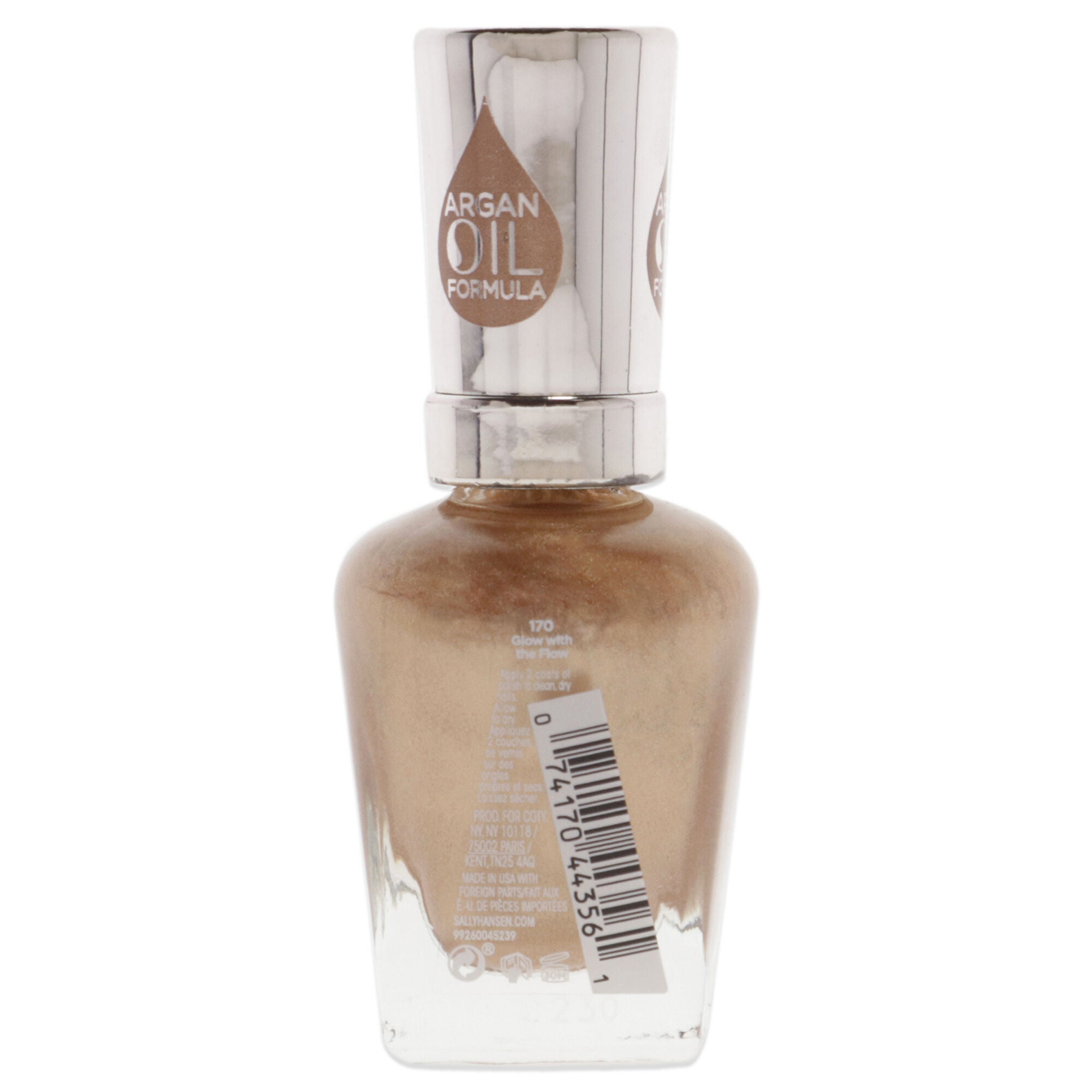 Color Therapy Nail Polish 170 Glow With The Flow by Sally Hansen for Women 0.5 oz Nail Polish Swimsuits For All