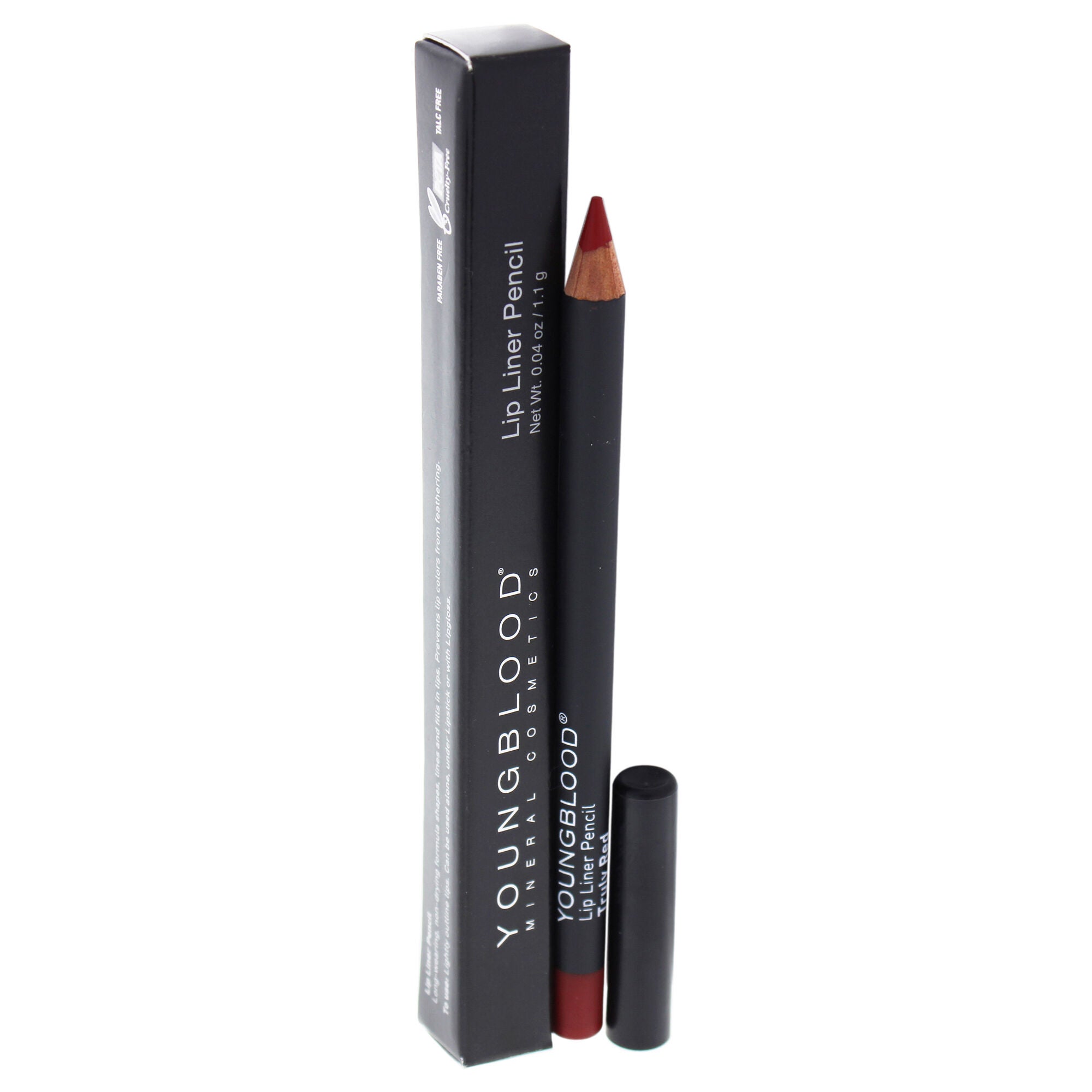 Lip Liner Pencil - Truly Red by Youngblood for Women - 0.04 oz Lip Liner, See Description, alternate image number 3
