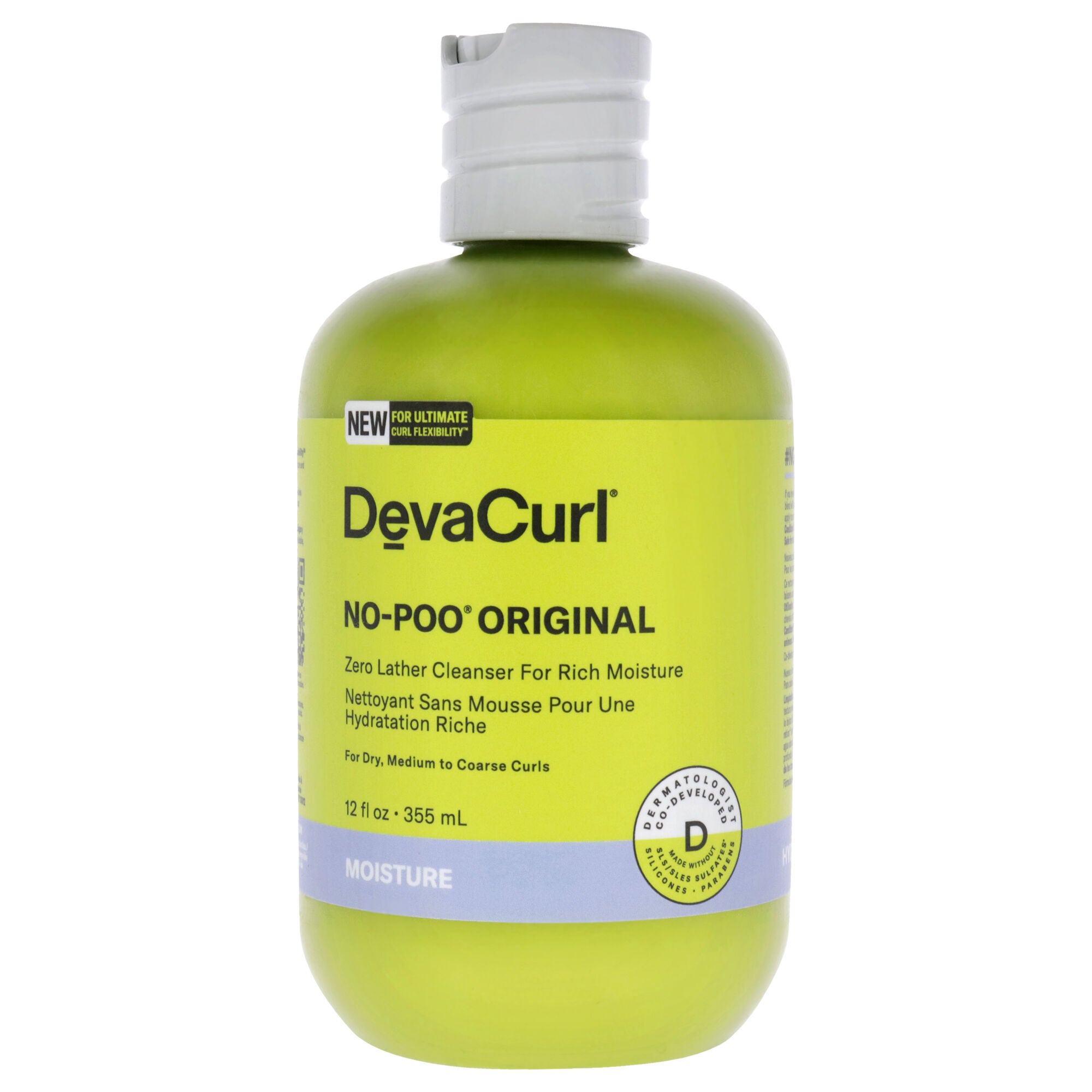 No-Poo Original-NP by DevaCurl for Unisex - 12 oz Cleanser, , alternate image number 4