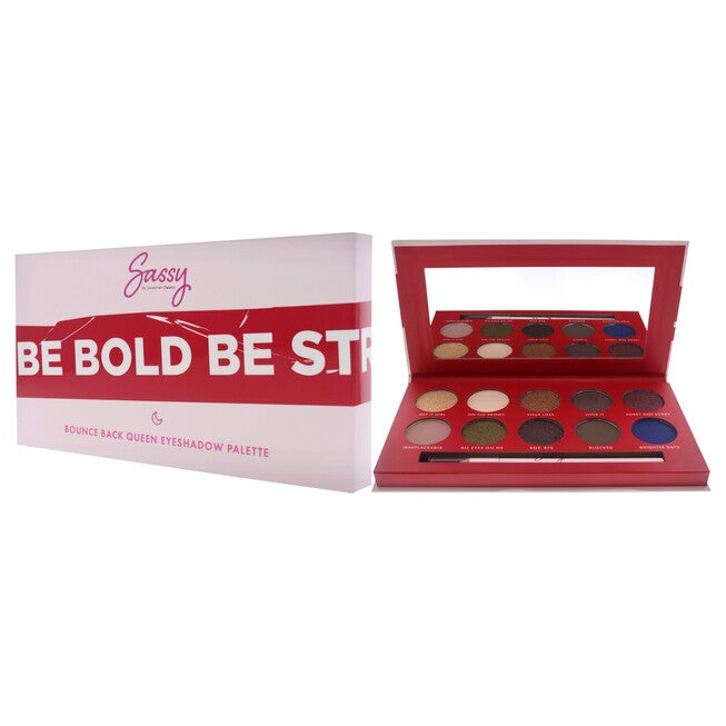 Bounce Back Queen Palette by Sassy by Savannah Chrisley for Women - 2 Pc Eye Palette, Eyeliner Pencil - Black, See Description, alternate image number 3
