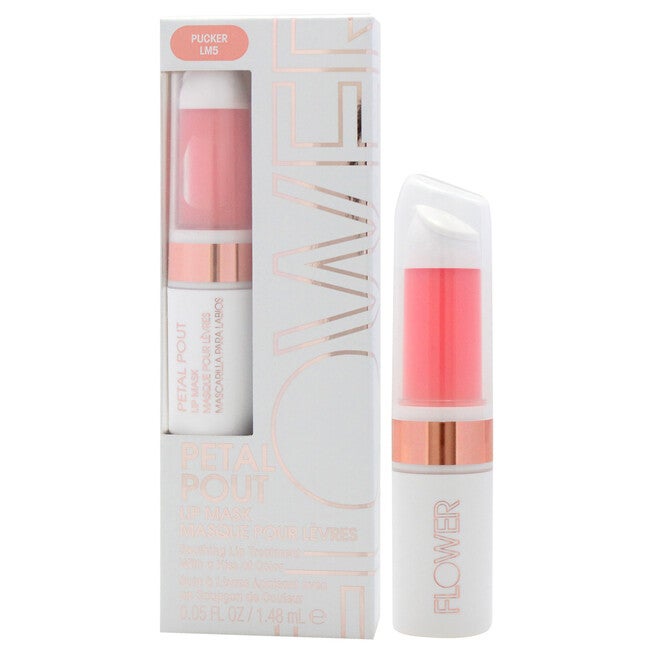 Petal Pout Lip Mask - LM5 Pucker by Flower Beauty for Women - 0.05 oz Lip Mask, NA, alternate image number null