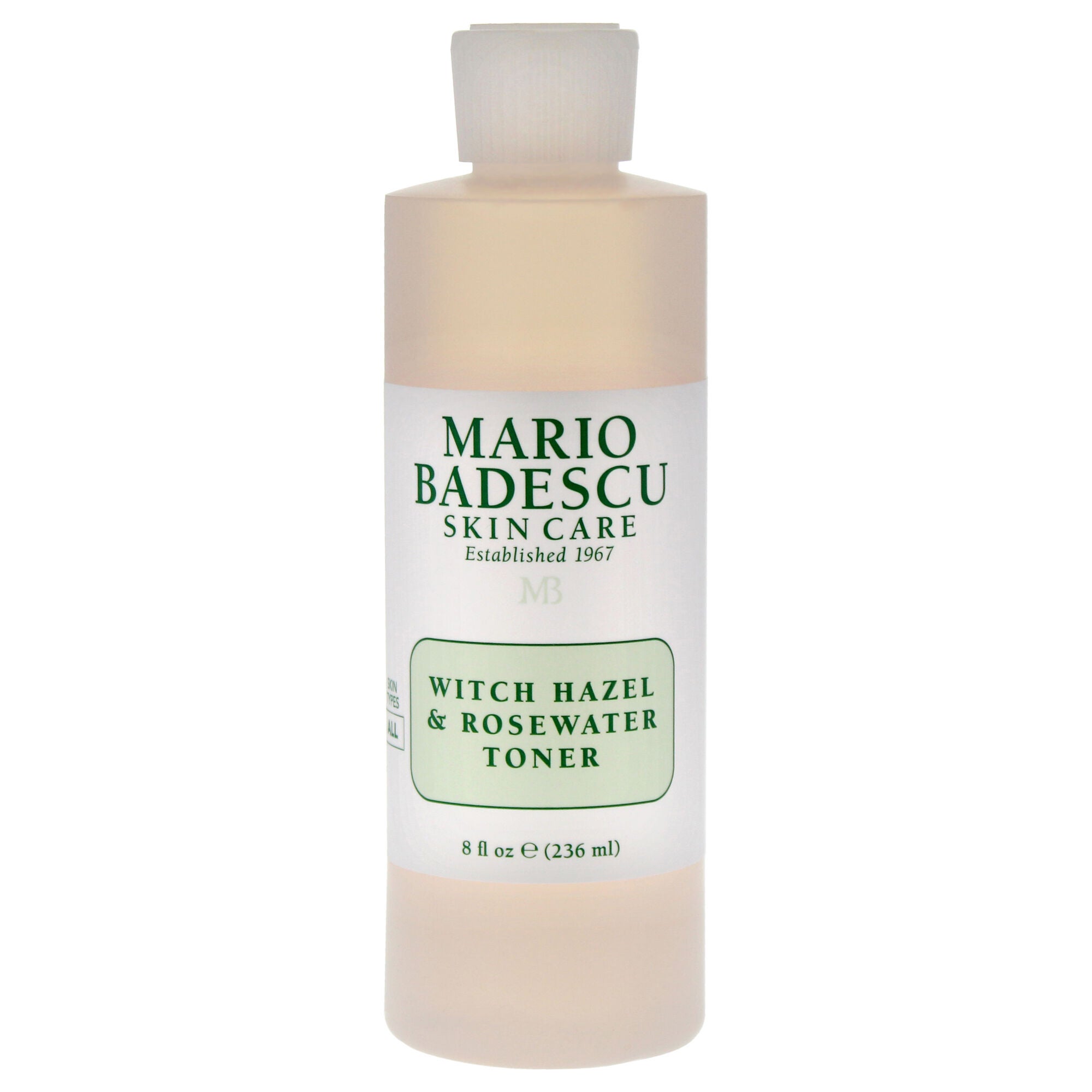 Witch Hazel and Rosewater Toner by Mario Badescu for Women - 8 oz Toner, See Description, hi-res image number 0