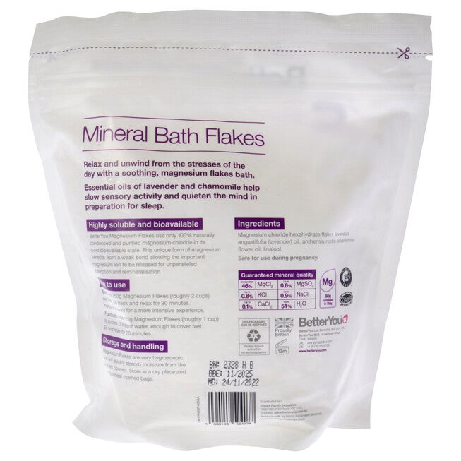 Magnesium Sleep by BetterYou for Unisex - 26.4 oz Bath Salt, See Description, alternate image number 2