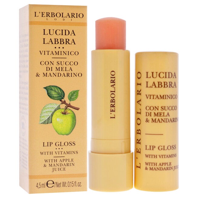 Lip Gloss - Apple and Mandarin Juice by LErbolario for Unisex - 0.15 oz Lip Balm, NA, alternate image number null