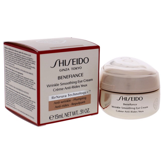 Benefiance Wrinkle Smoothing Eye Cream by Shiseido for Unisex - 0.51 oz Cream, See Description, alternate image number 1