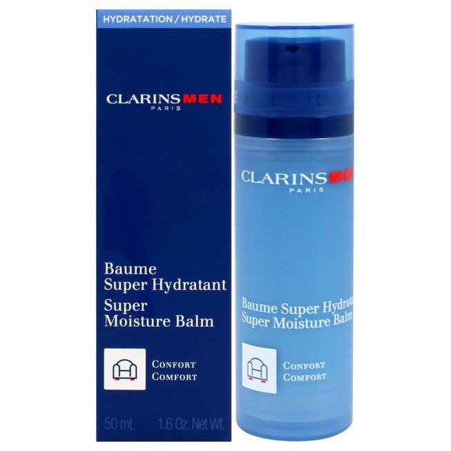 Men Super Moisture Balm by Clarins for Men - 1.6 oz Balm, NA, hi-res image number null