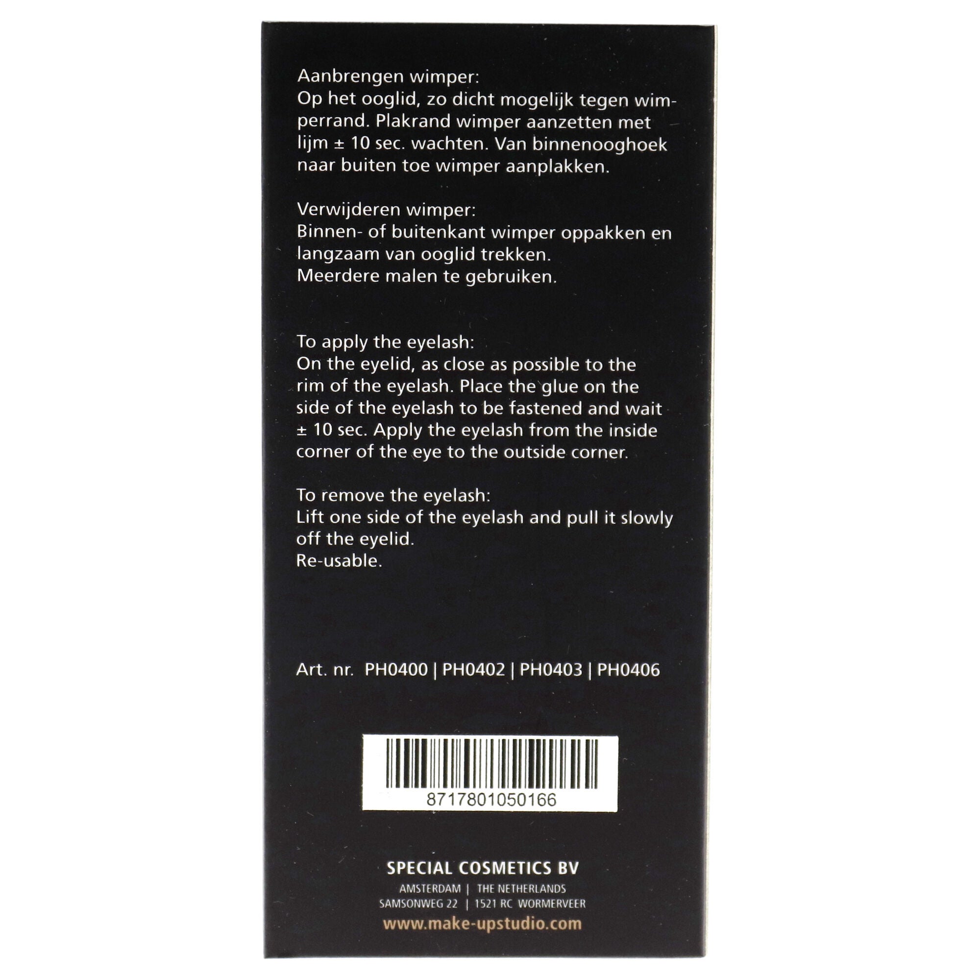 Eyelashes - 27 by Make-Up Studio for Women - 1 Pair Eyelashes, See Description, alternate image number 2