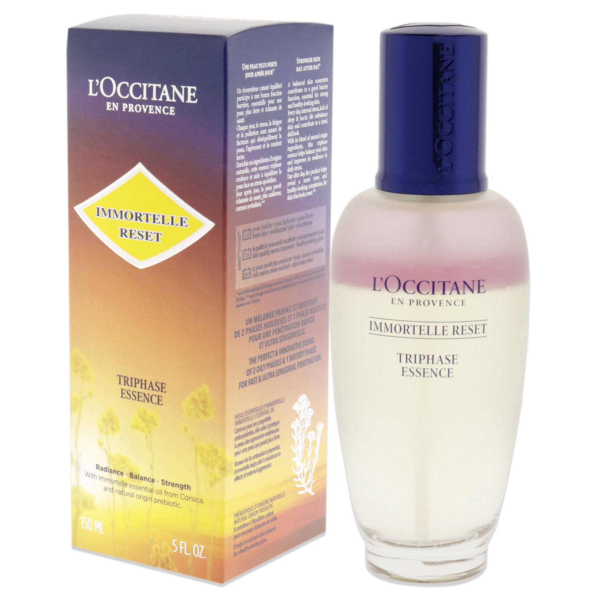 Immortelle Reset Triphase Essence by LOccitane for Women - 5 oz Essence, See Description, alternate image number 3