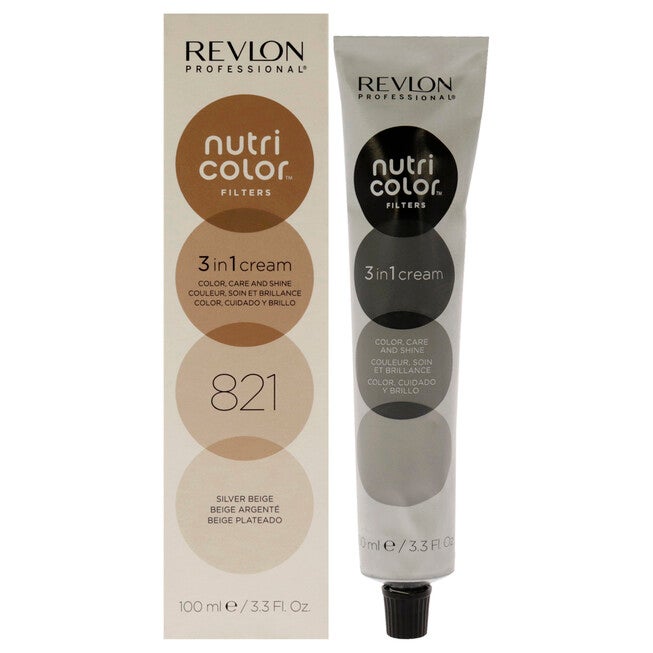 Nutri Color Cream - 821 Silver Beige by Revlon for Unisex - 3.3 oz Hair Color, NA, hi-res image number null
