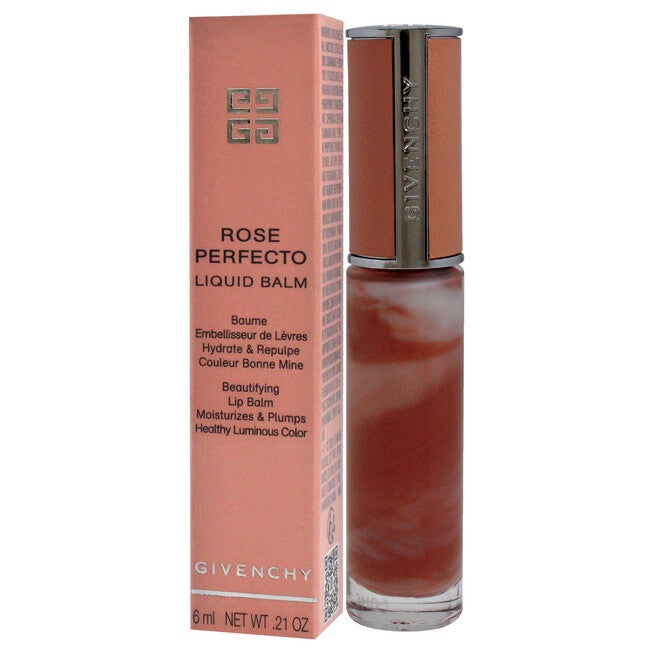Rose Perfecto Tinted Liquid Lip Balm - N110 Milky Nude by Givenchy for Women - 0.2 oz Lip Balm, NA, alternate image number null