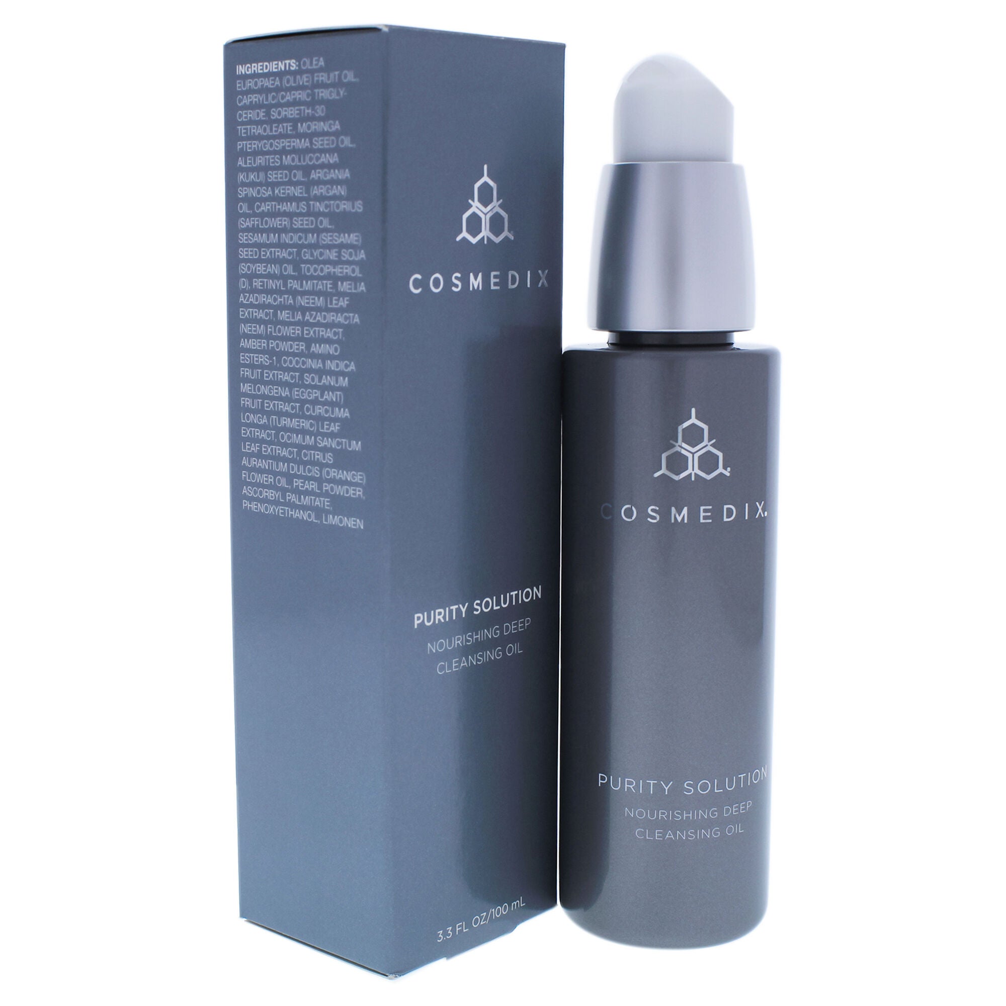 Purity Solution Nourishing Deep Cleansing Oil by Cosmedix for Unisex - 3.3 oz Cleanser, See Description, hi-res image number 0