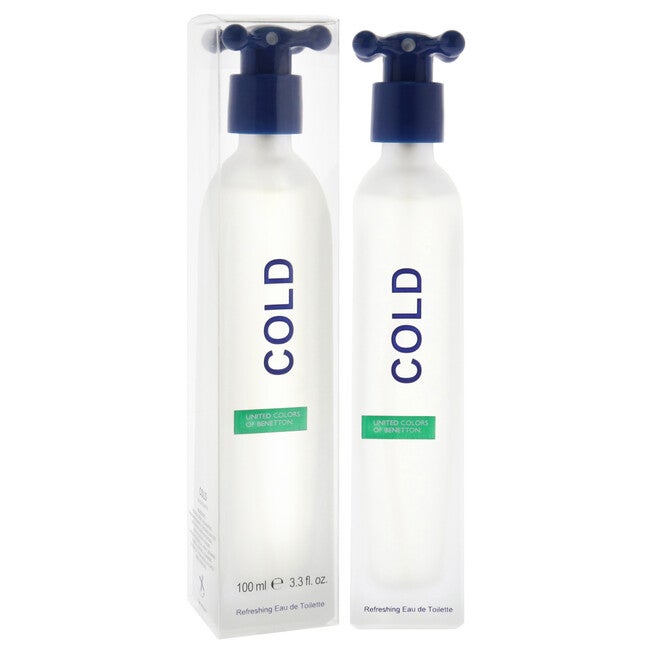 Cold by United Colors of Benetton for Men - 3.3 oz EDT Spray, See Description, alternate image number 1