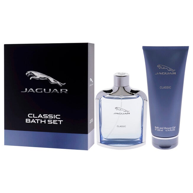 Jaguar Classic Blue by Jaguar for Men - 2 Pc Gift Set 3.4oz EDT Spray, 6.7oz Bath and Shower Gel, NA, alternate image number null