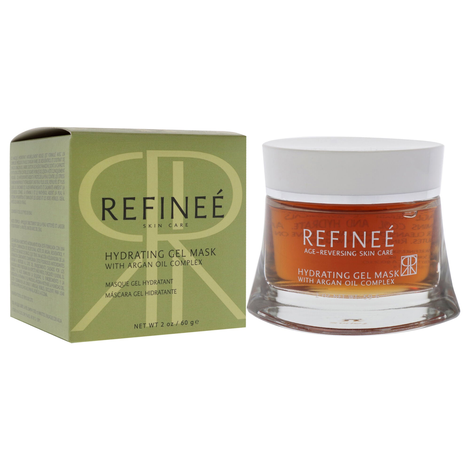 Hydrating Gel Mask by Refinee for Women - 2 oz Mask, See Description, alternate image number 1