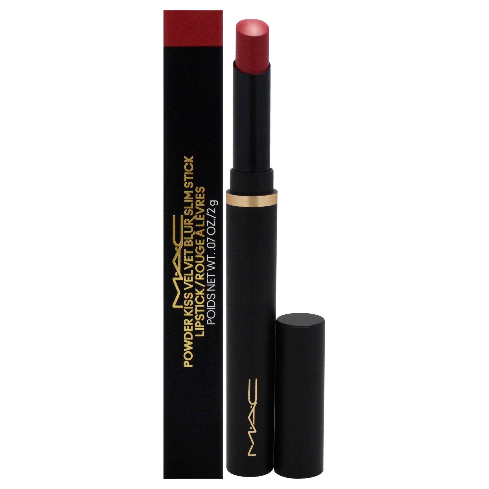 Powder Kiss Velvet Blur Slim Stick - 897 Stay Curious by MAC for Women - 0.07 oz Lipstick, See Description, hi-res image number 0