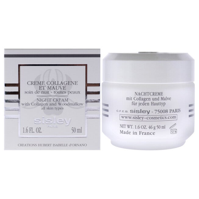 Night Cream with Collagen and Woodmallow by Sisley for Women - 1.6 oz Cream, NA, hi-res image number null