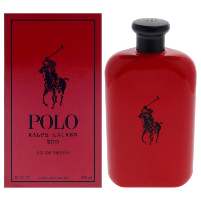 Polo Red by Ralph Lauren for Men - 6.7 oz EDT Spray, NA, hi-res image number null