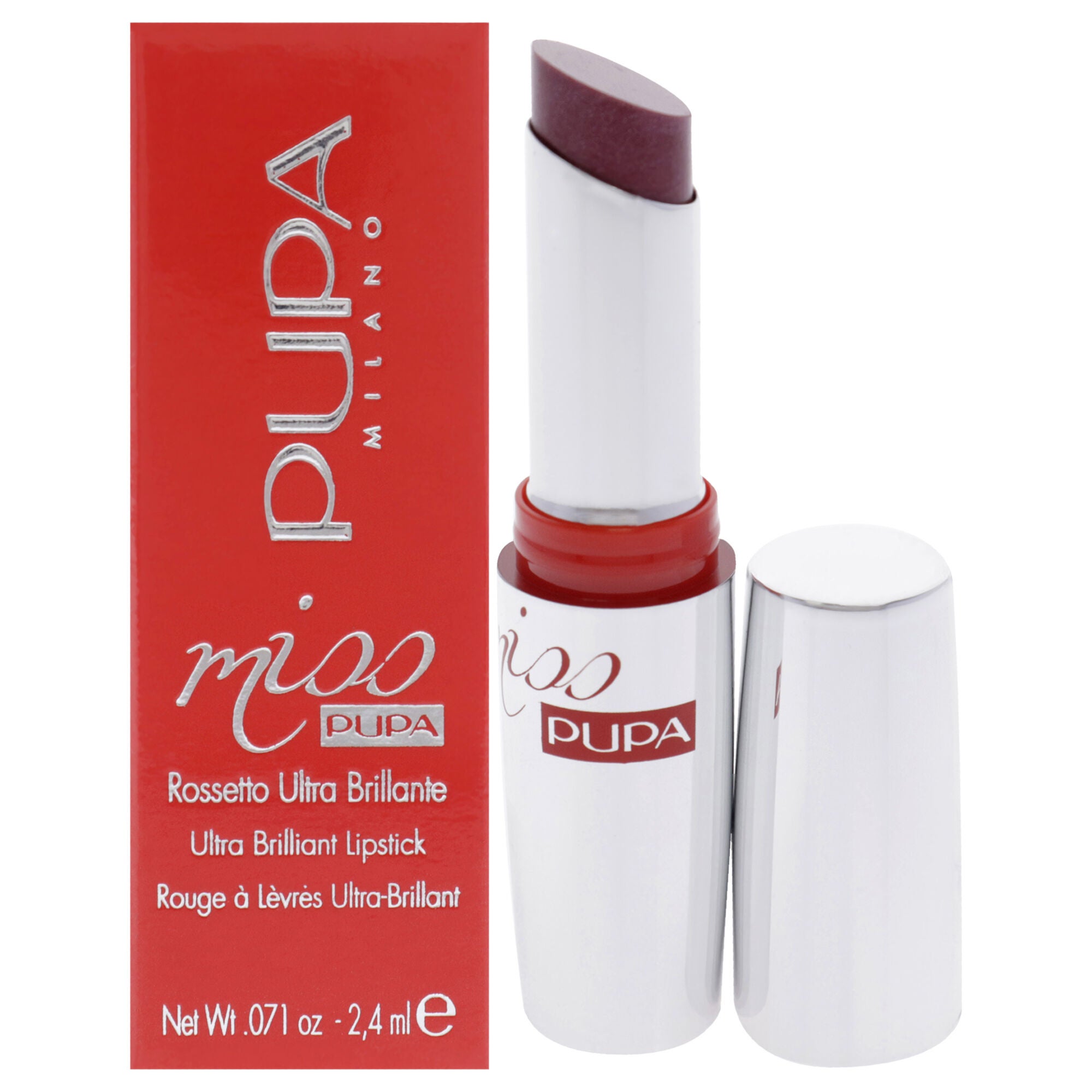 Miss Pupa Ultra Brilliant Lipstick - 201 Cinderella by Pupa Milano for Women - 0.071 oz Lipstick, See Description, hi-res image number 0