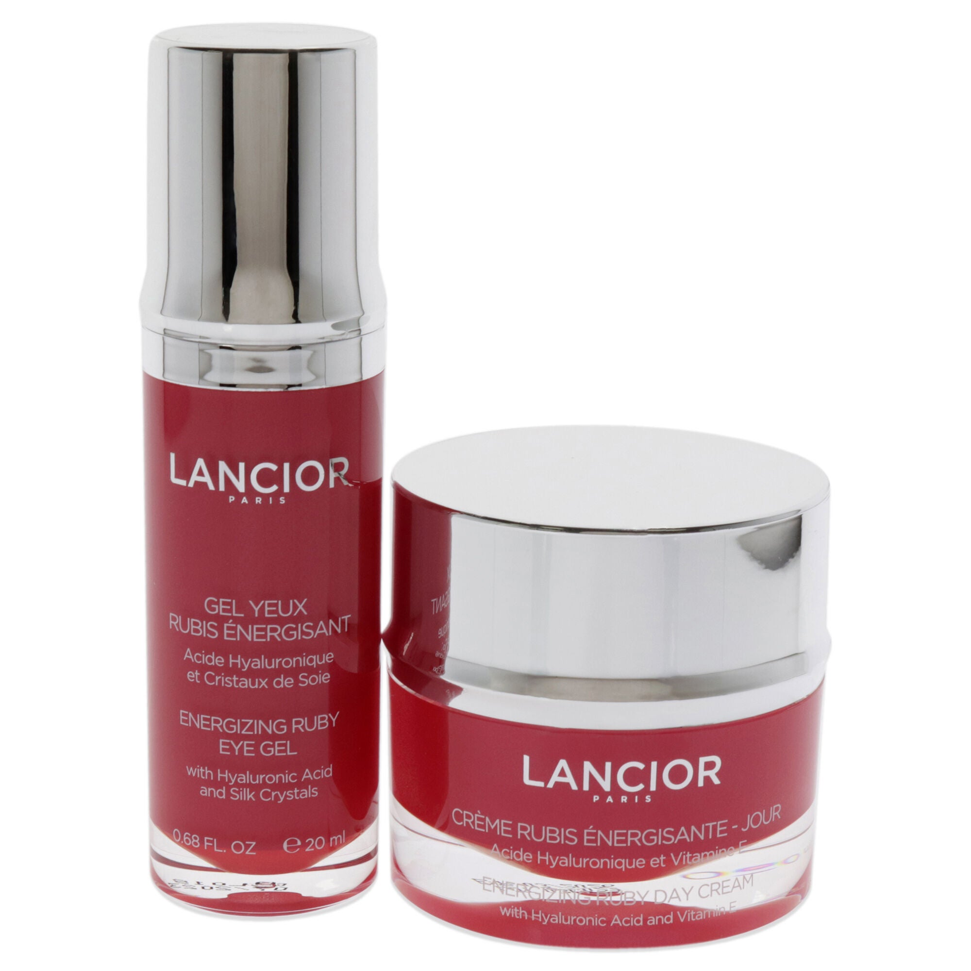 Helen Radiant Complexion Set by Lancior for Unisex - 2 Pc 1.7oz Energizing Ruby Day Cream, 0.68oz Energizing Ruby Eye Gel, NA, alternate image number 1