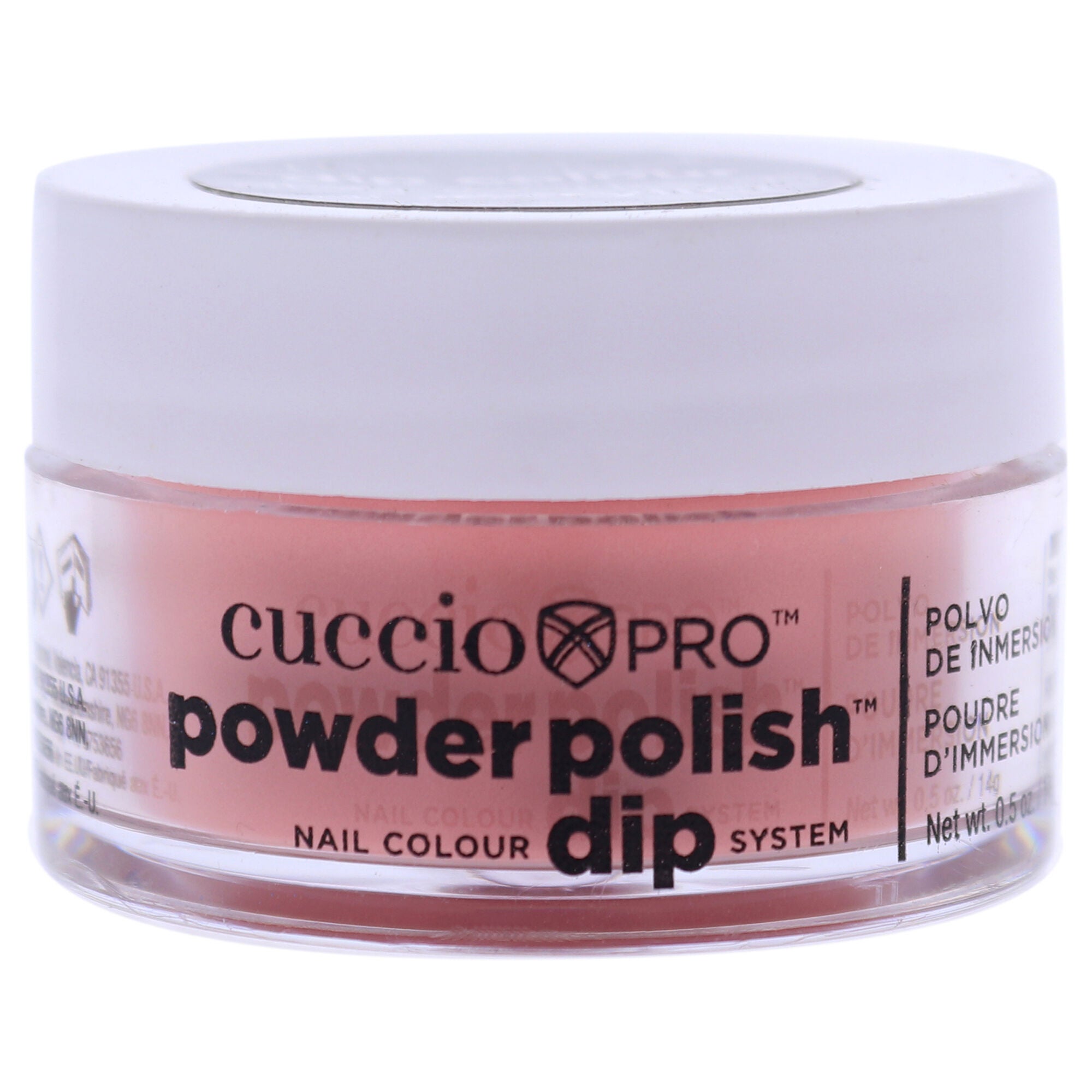 Pro Powder Polish Nail Colour Dip System - Peach by Cuccio Colour for Women - 0.5 oz Nail Powder, See Description, hi-res image number 0