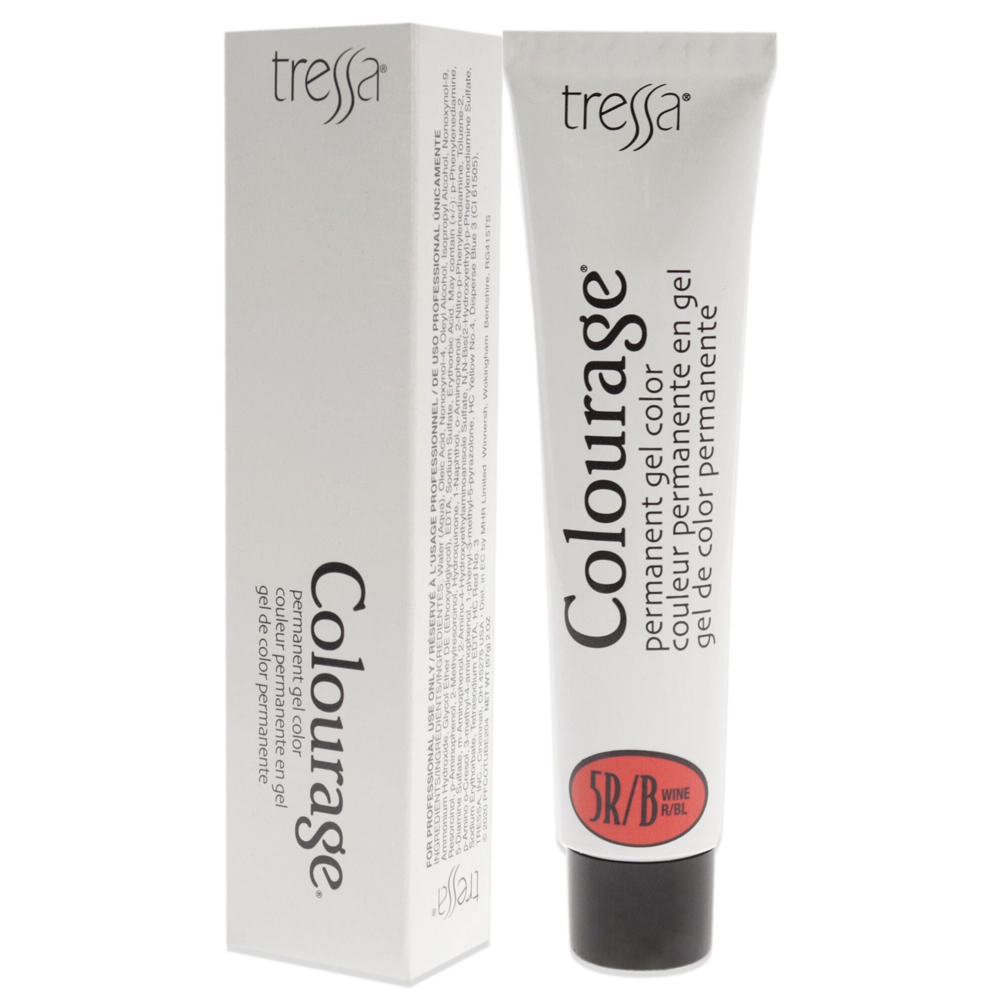 Colourage Permanent Gel Color - 5RB Wine by Tressa for Unisex - 2 oz Hair Color, See Description, alternate image number 3