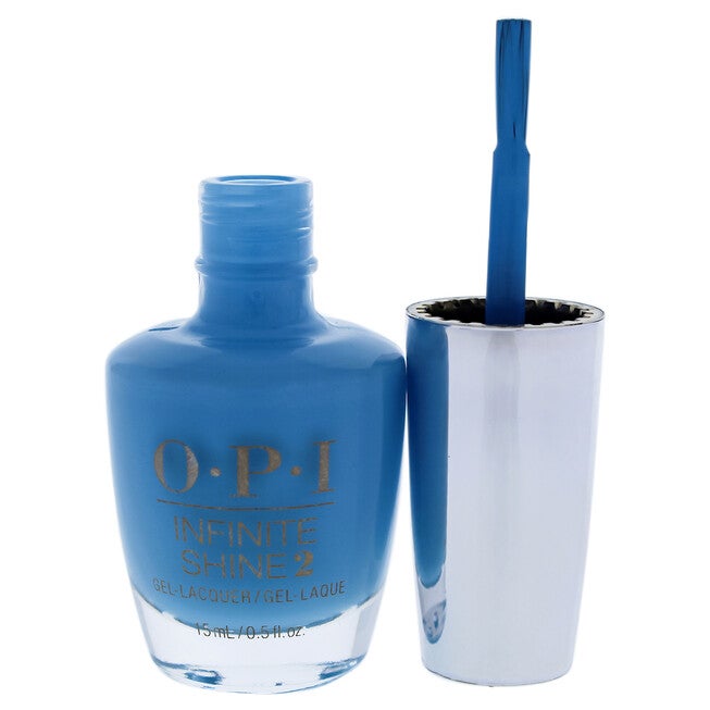 Infinite Shine 2 Lacquer - IS L18 To Infinity & Blue-Yond by OPI for Women - 0.5 oz Nail Polish, NA, alternate image number null
