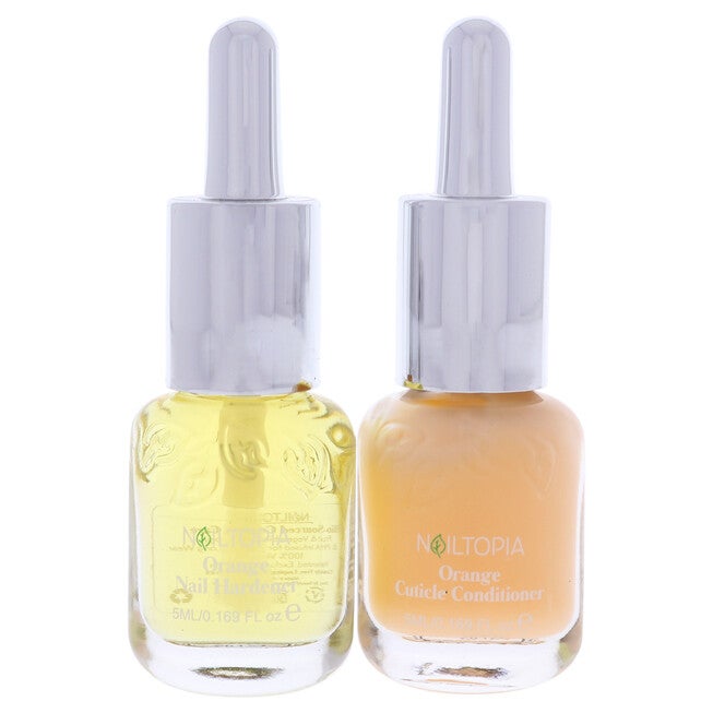 Nails are Firm Kit by Nailtopia for Women - 2 Pc Kit 0.17oz Orange Nail Treatment, 0.17oz Orange Cuticle Conditioner, NA, alternate image number null