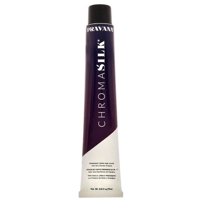 ChromaSilk Creme Hair Color - 5.37 Ligh Golden Violet Brown by Pravana for Unisex - 3 oz Hair Color, NA, alternate image number null