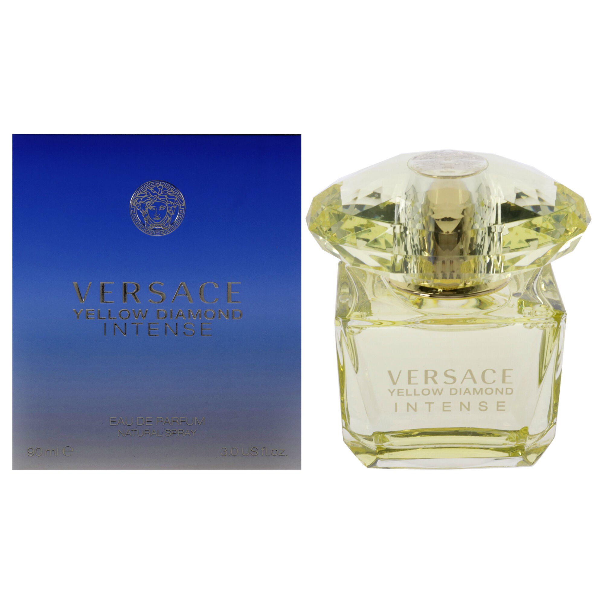 Versace Yellow Diamond Intense by Versace for Women - 3 oz EDP Spray, See Description, hi-res image number 0