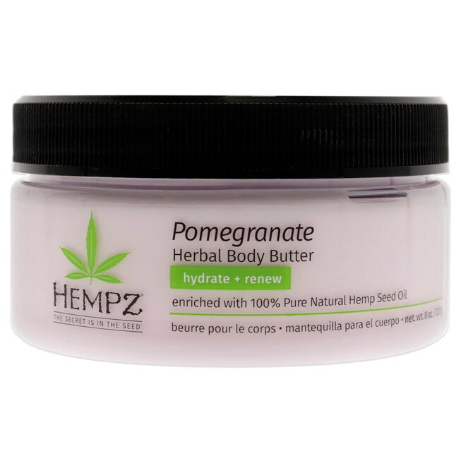 Pomegranate Herbal Body Butter by Hempz for Unisex - 8 oz Body Butter, NA, hi-res image number null