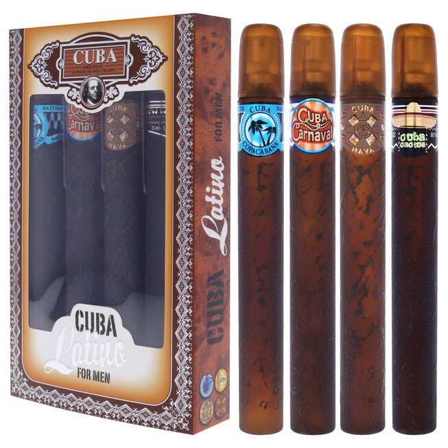 Cuba Latino Collection by Cuba for Men - 4 Pc Gift Set, , alternate image number null