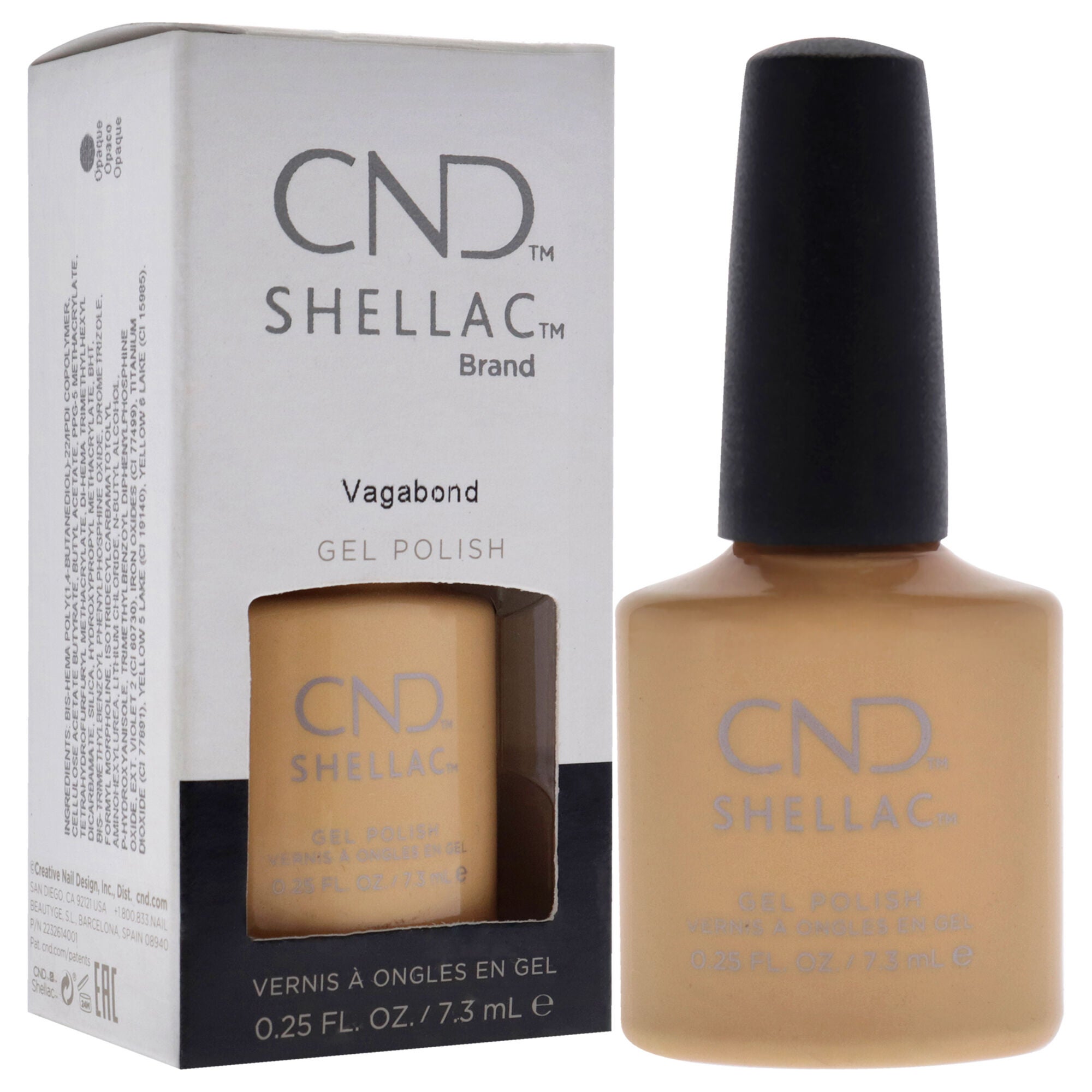Shellac Gel Polish - Vagabond by CND for Women - 0.25 oz Nail Polish, See Description, alternate image number 1