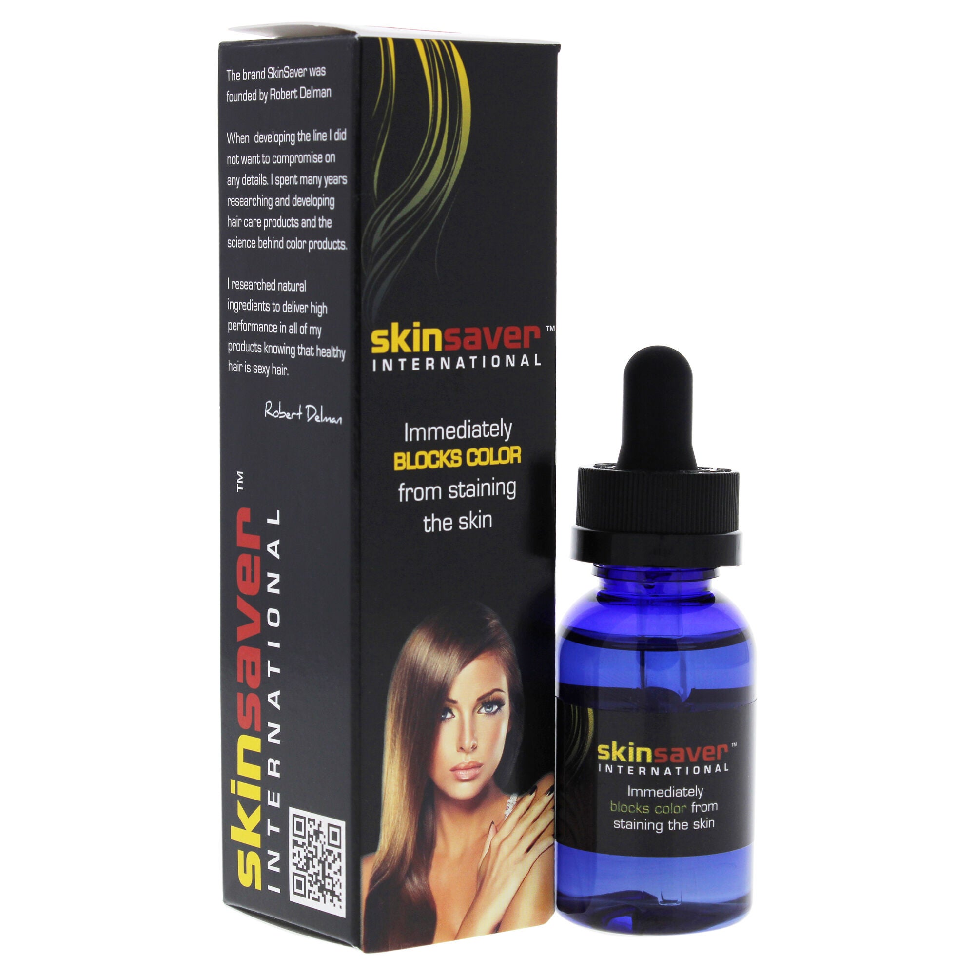 Skinsaver Immediately Blocks Color Oil by Skinsaver for Unisex - 0.8 oz Oil, See Description, alternate image number 2