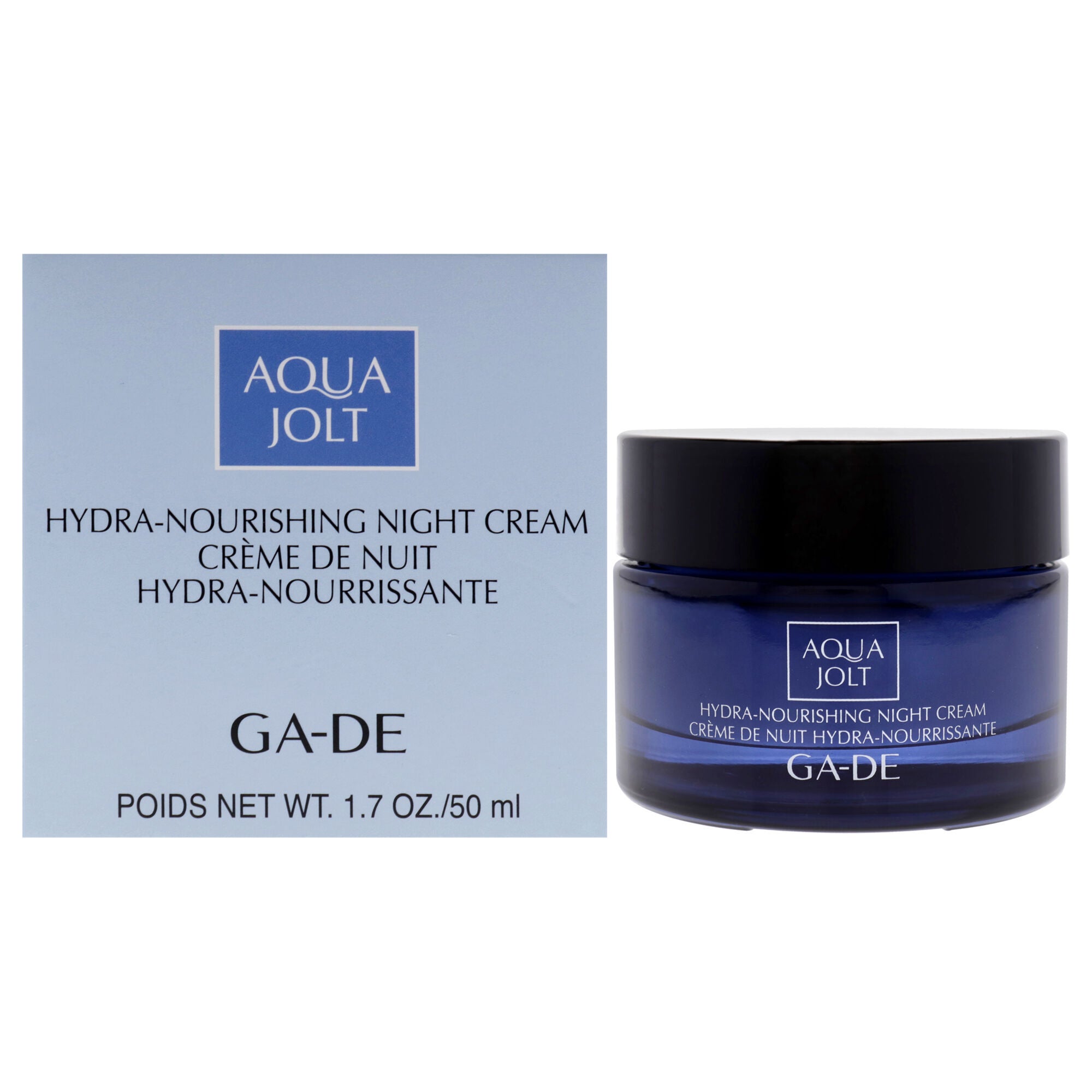 Aqua Jolt Hydra-Nourishing Night Cream by GA-DE for Women - 1.7 oz Cream, See Description, hi-res image number 0
