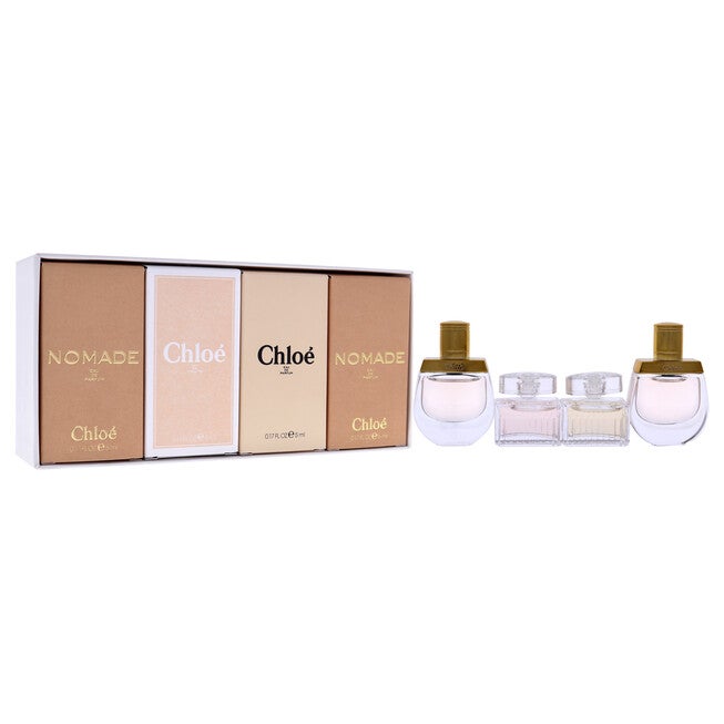 Chloe by Chloe for Women - 4 Pc Mini Gift Set 0.16oz Nomade EDP Spray, 0.16oz Chloe EDT Spray, 0.16oz Chloe EDP Spray, 0.16oz Nomade EDP Spray, , alternate image number null