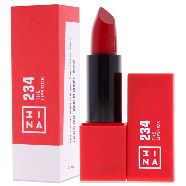 The Lipstick - 234 Fresh Strawberry Red by 3INA for Women - 0.16 oz Lipstick, NA, alternate image number null