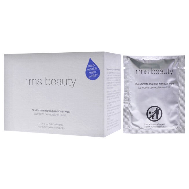 The Ultimate Makeup Remover by RMS Beauty for Women - 20 Count Wipes, NA, alternate image number null