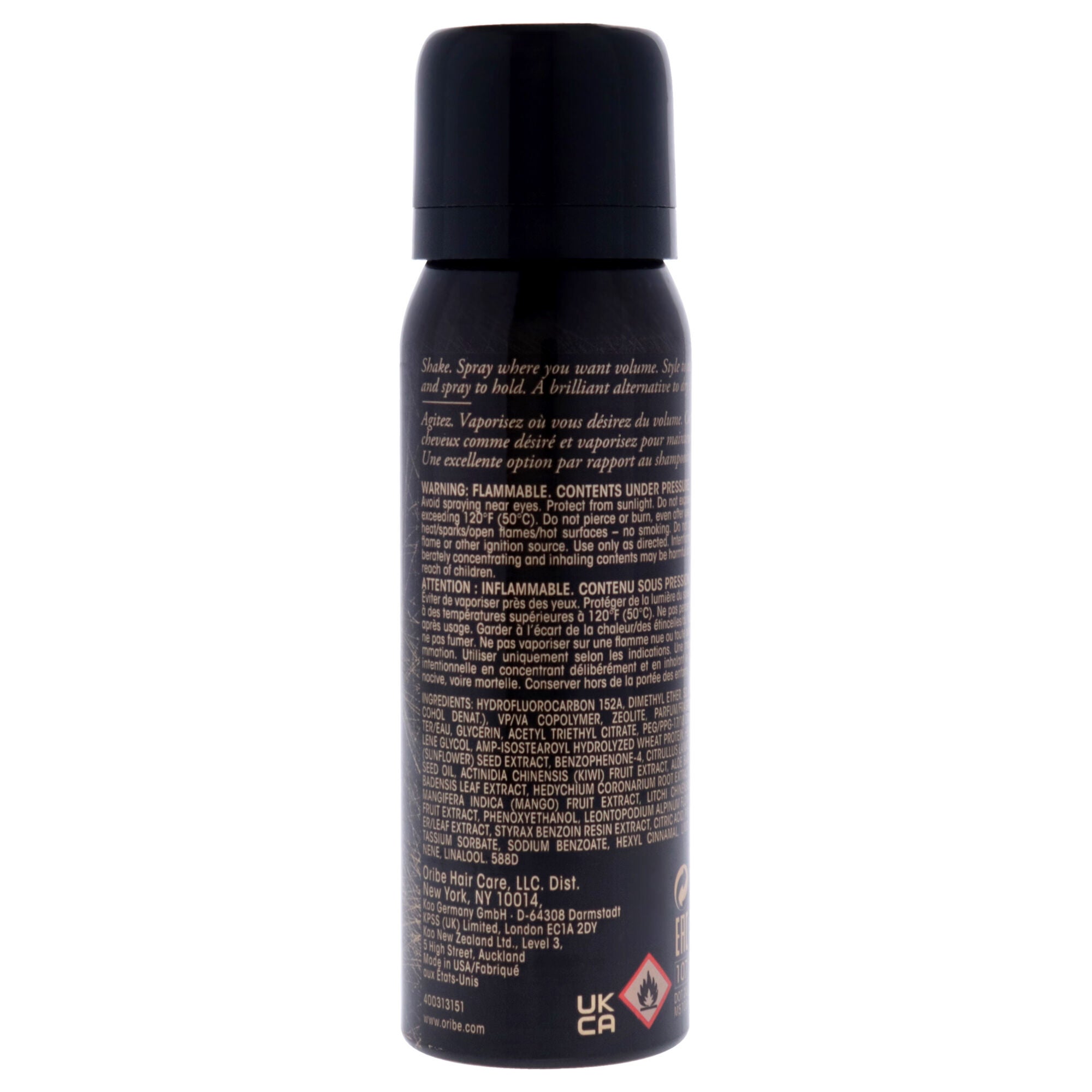 Dry Texturizing Spray by Oribe for Unisex - 2.2 oz Hair Spray, See Description, alternate image number 2