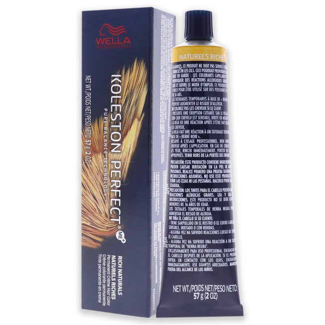 Koleston Perfect Permanent Creme Haircolor - 9 3 Very Light Blonde Gold by Wella for Unisex - 2 oz Hair Color, NA, alternate image number null