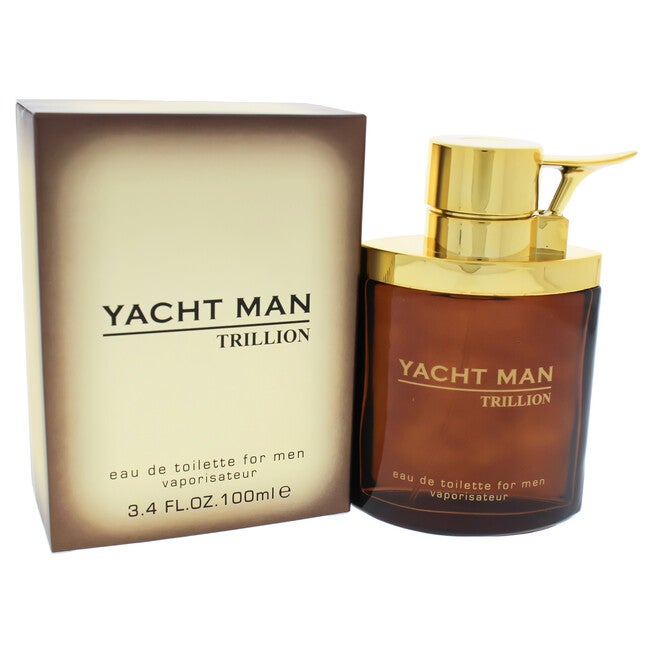Yacht Man Trillion by Myrurgia for Men - 3.4 oz EDT Spray, NA, hi-res image number null