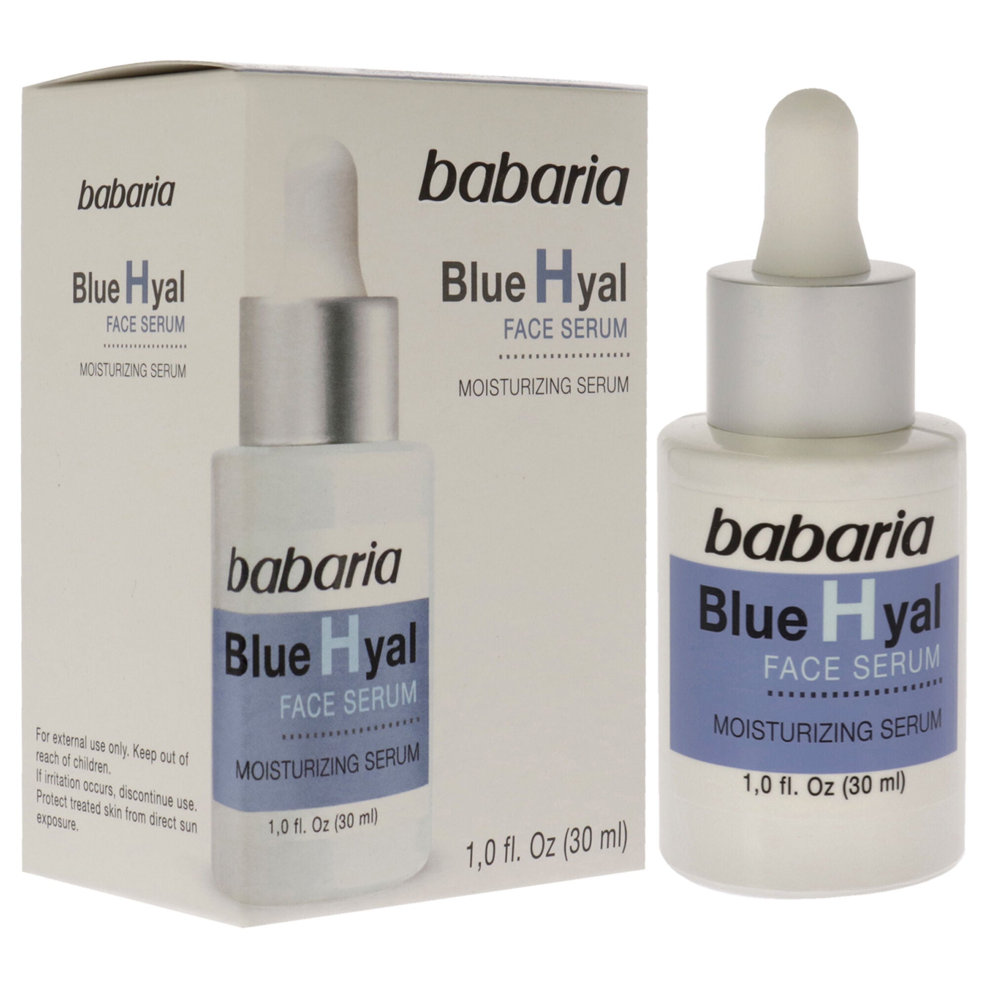 Blue Hyal Face Serum by Babaria for Unisex - 1 oz Serum, See Description, alternate image number 2