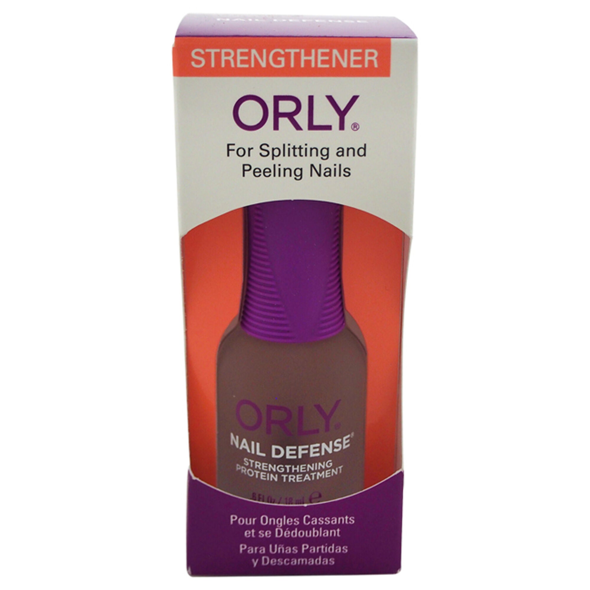 Nail Defense Strengthening Protein Treatment by Orly for Women - 0.6 oz Nail Polish, See Description, hi-res image number 0
