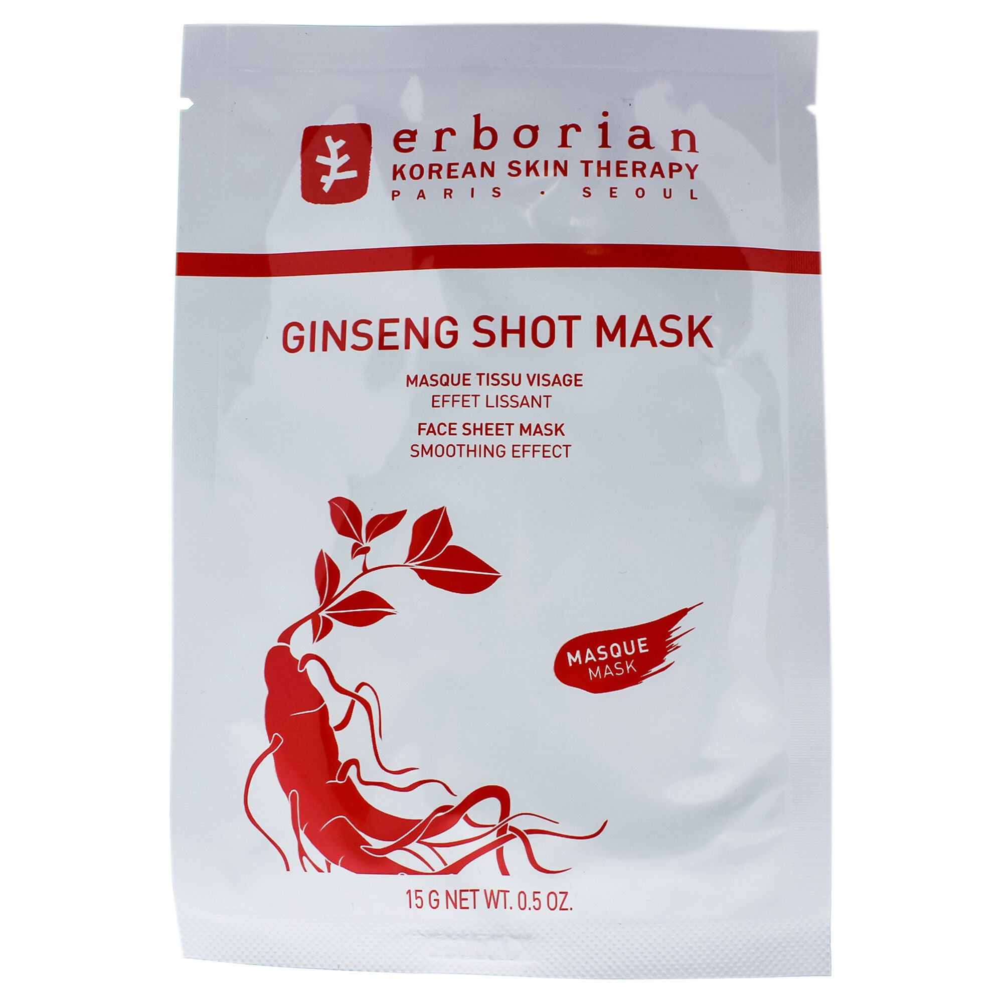 Ginseng Shot Mask by Erborian for Women - 0.5 oz Mask, See Description, alternate image number 1