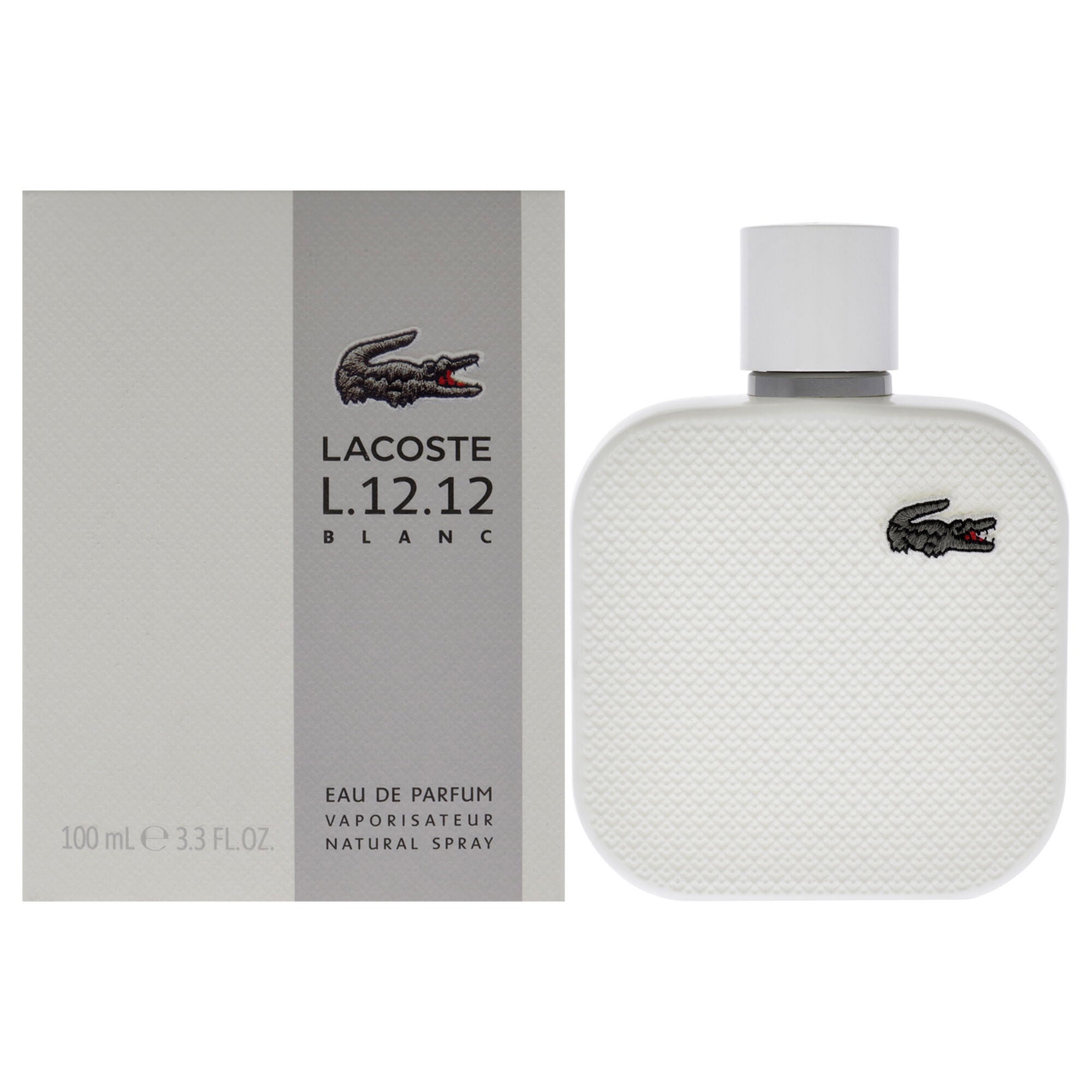 Lacoste Eau De L.12.12 Blanc by Lacoste for Men - 3.3 oz EDP Spray, See Description, hi-res image number 0