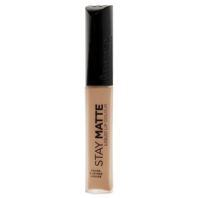 Stay Matte Liquid Lip Color - 710 Latte To Go by Rimmel London for Women - 0.21 oz Lipstick, NA, hi-res image number null