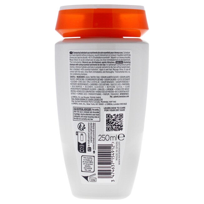 Nutritive Hydrating Shampoo by Kerastase for Unisex - 8.5 oz Shampoo, NA, alternate image number null