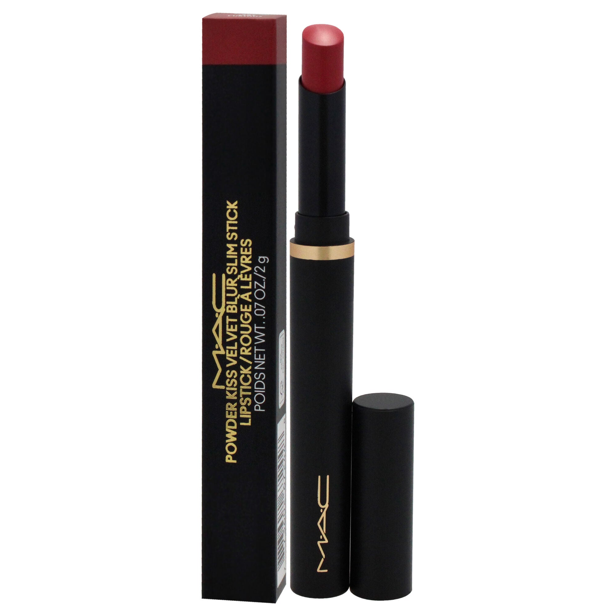 Powder Kiss Velvet Blur Slim Stick - 897 Stay Curious by MAC for Women - 0.07 oz Lipstick, , alternate image number 7