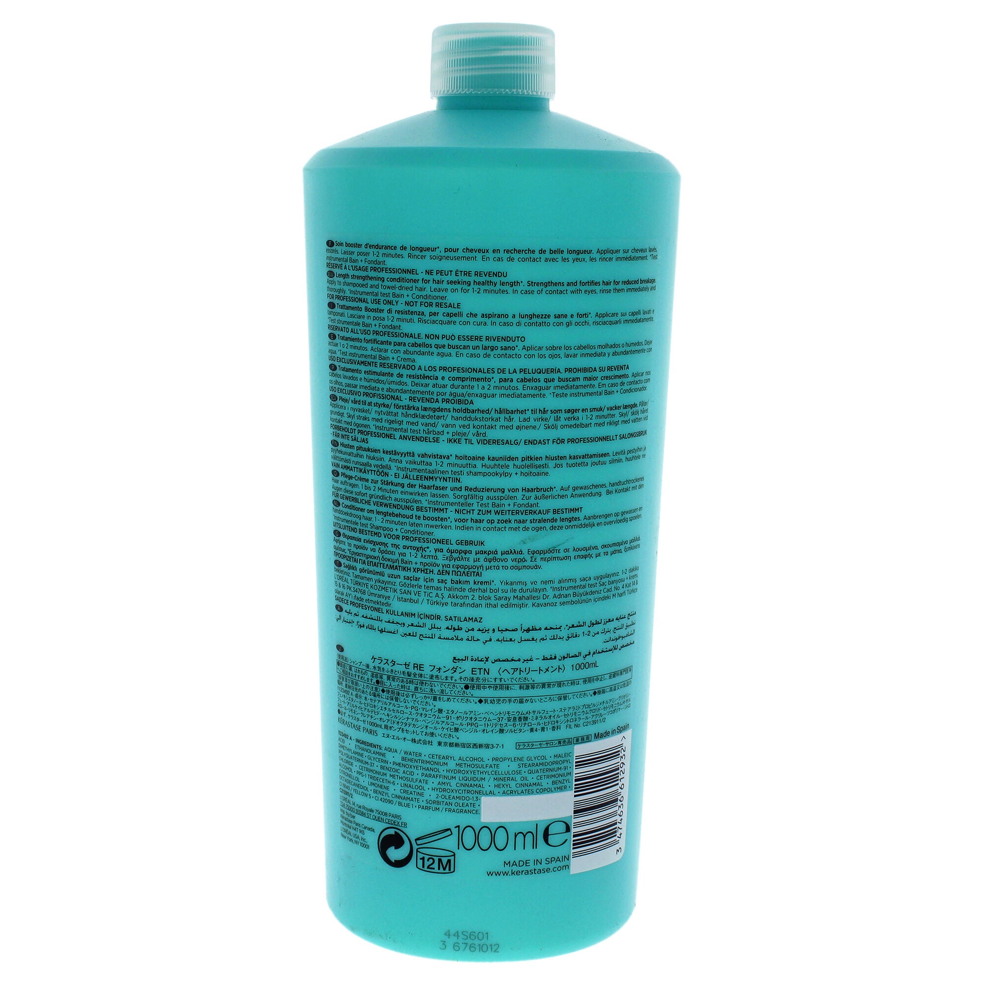 Kérastase Fondant Extentioniste 1000ml Amazon.com: KERASTASE Fondant Extentioniste Length