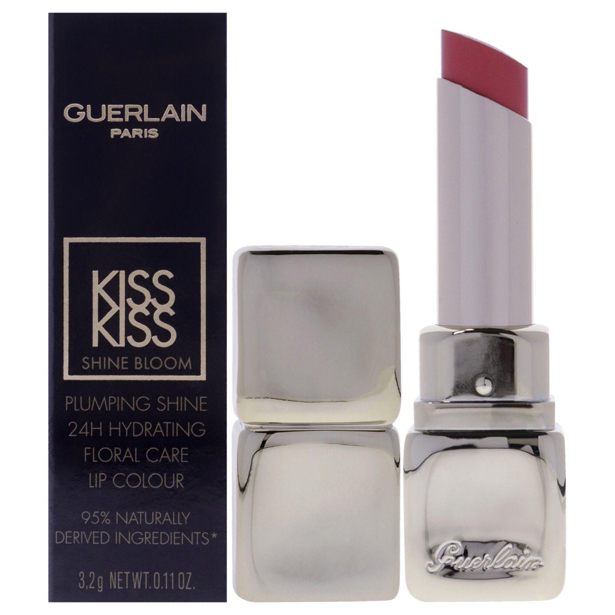 Kiss Kiss Shine Bloom Lipstick - 309 Fresh Coral by Guerlain for Women - 0.11 oz Lipstick, See Description, hi-res image number 0